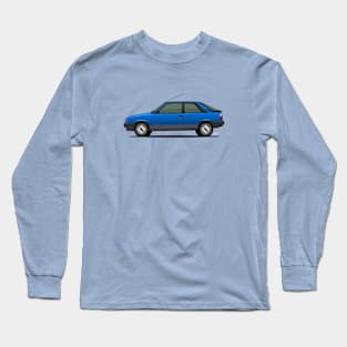 R11 turbo side profile drawing Long Sleeve T-Shirt